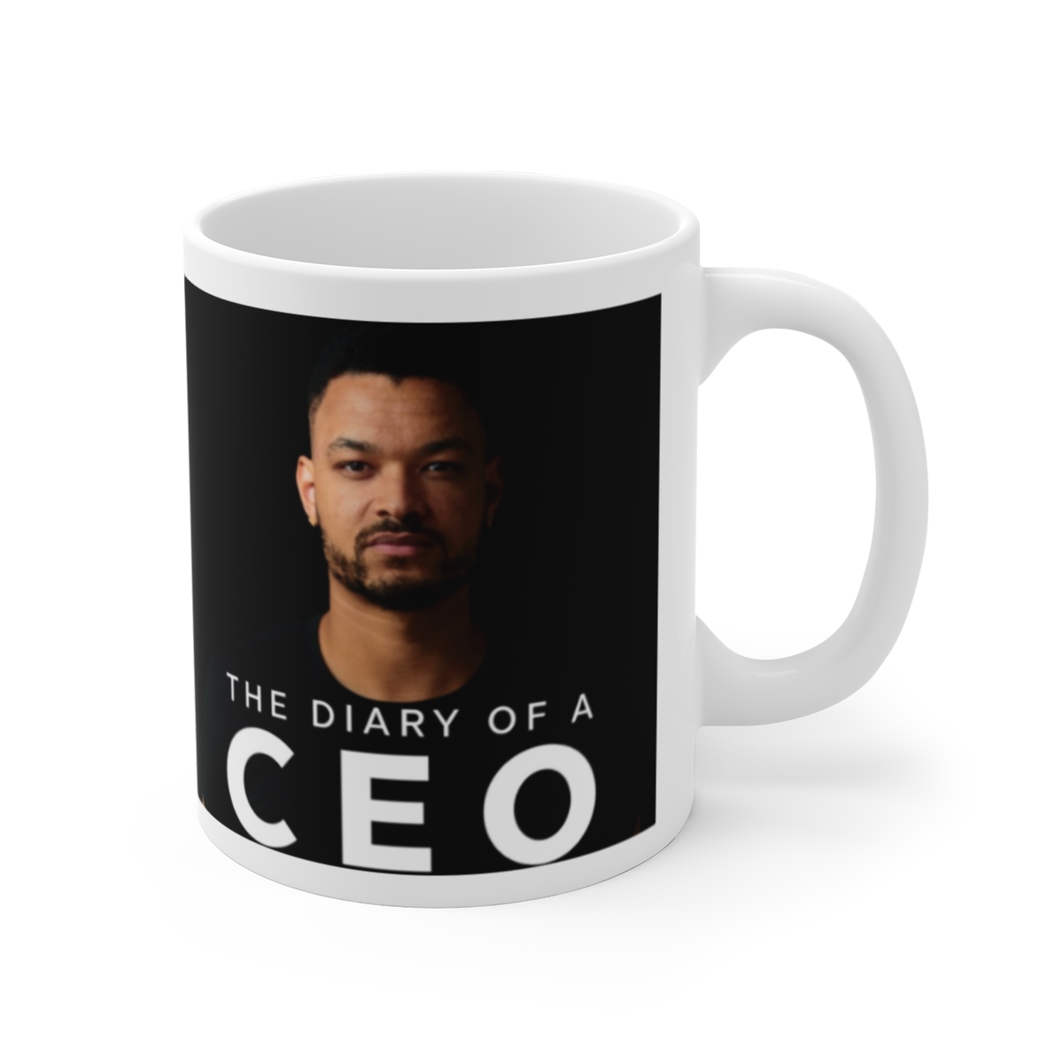 Diary of a CEO White Mug
